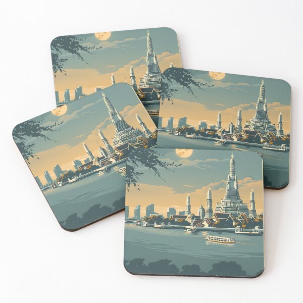Item preview, Bangkok Eternal: Illustrated Memories designed and sold by MidArtForge.