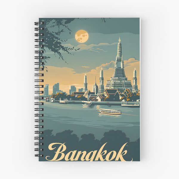 Item preview, Bangkok Eternal: Illustrated Memories designed and sold by MidArtForge.