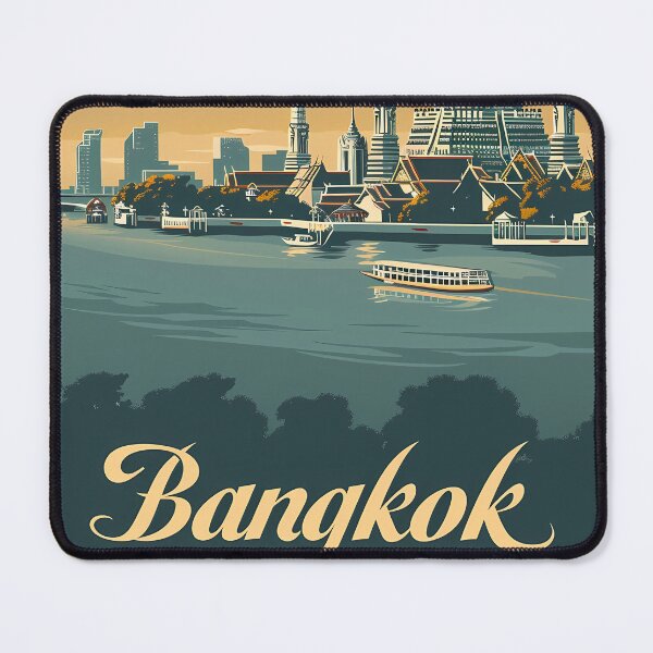Item preview, Bangkok Eternal: Illustrated Memories designed and sold by MidArtForge.