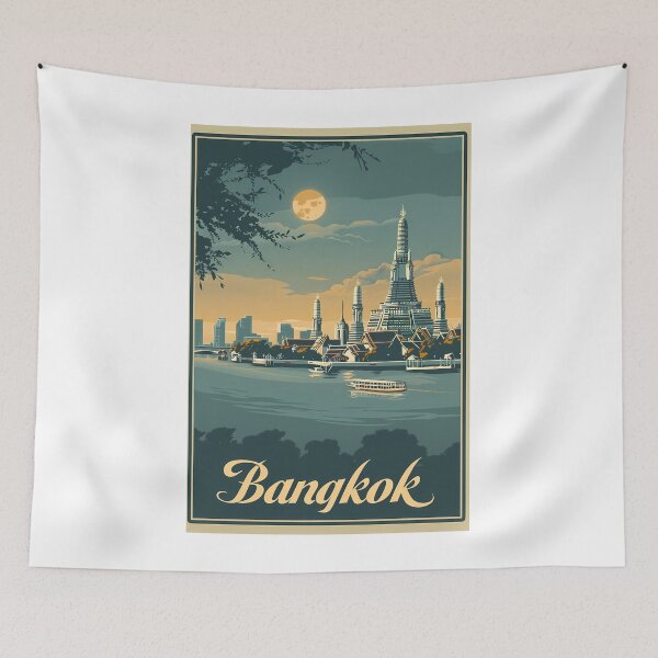 Item preview, Bangkok Eternal: Illustrated Memories designed and sold by MidArtForge.