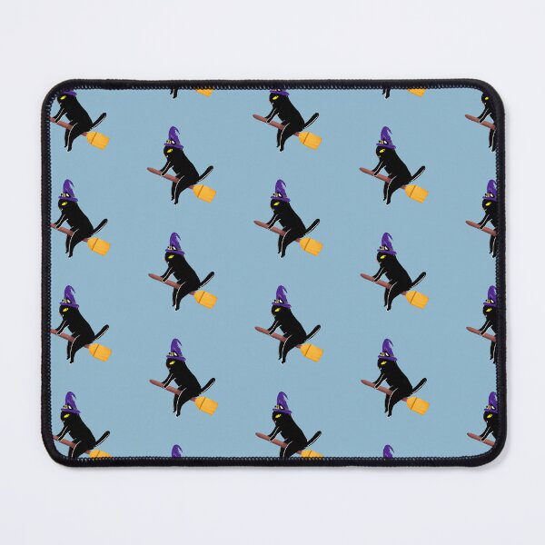Item preview, Black cat as witch. designed and sold by ArndtDesign.