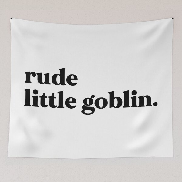 Item preview, Rude little goblin designed and sold by weirdly weird.