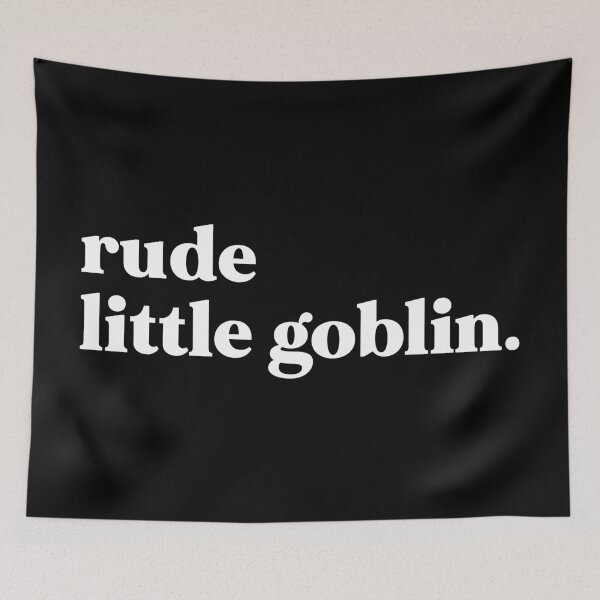 Item preview, Rude little goblin designed and sold by weirdly weird.