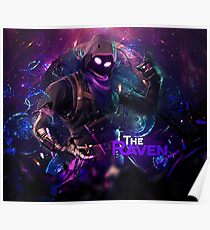 fortnite raven Poster