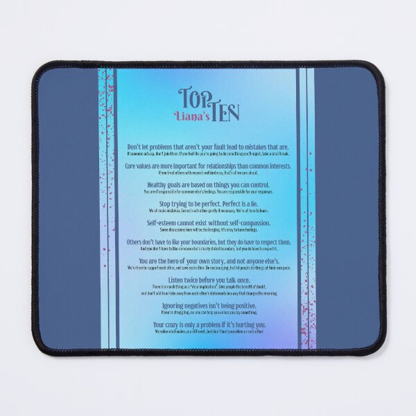 Item preview, Liana's Top Ten Phrases Teal designed and sold by Liana Kerzner.