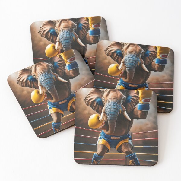 Item preview, Boxer elephant. designed and sold by MyHappyArtShop.