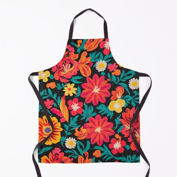 Item preview, Mexican floral elegance in watercolor designed and sold by Omarupattern51.