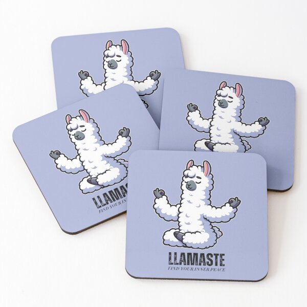 Item preview, Llamaste - Find Your Inner Peace designed and sold by The magic  Yellow bus.