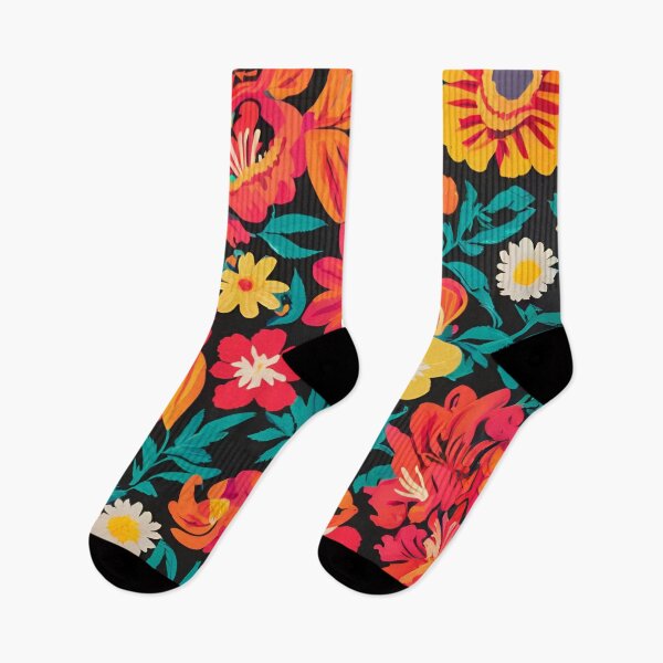 Item preview, Mexican floral elegance in watercolor designed and sold by Omarupattern51.
