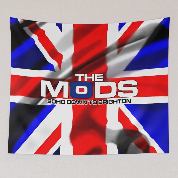 Artikelvorschau, Britischer Union Jack Die Mods Retro Classic V2c entworfen und verkauft von RetrospectUK.