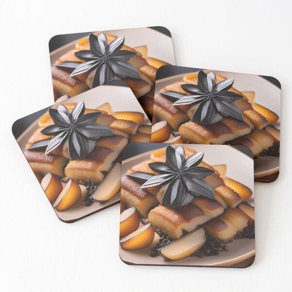 Item preview, “Gourmet Delight: Exotic Fruit and Caramelized Treats” designed and sold by EidansEmpire.
