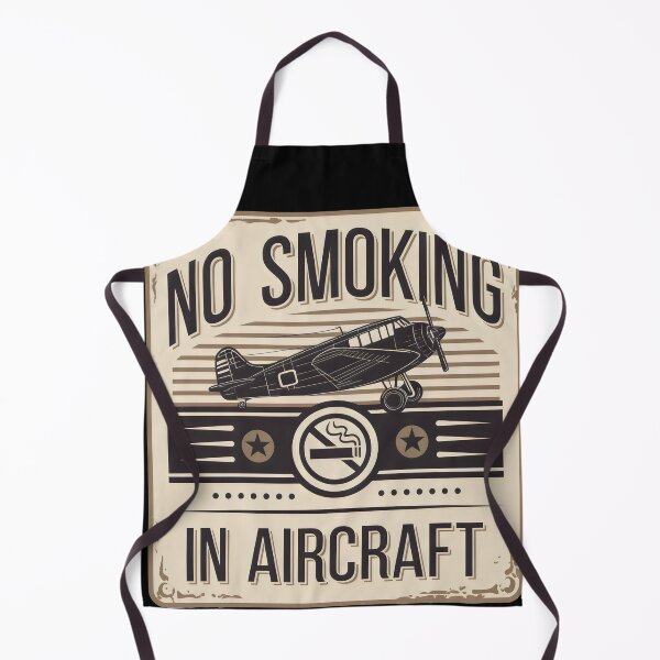 Item preview, No Smoking In Aircraft Sign designed and sold by zarshirts.