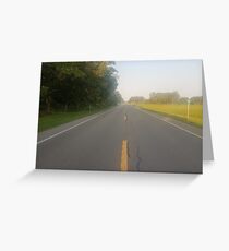 Road to Anywhere Greeting Card