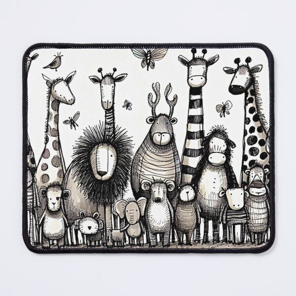 Item preview, Animals Together designed and sold by Love-All-Kind.