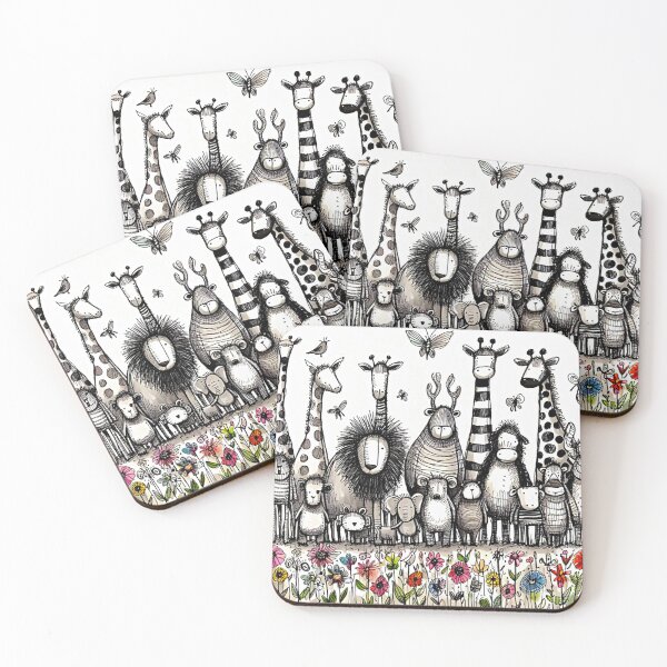 Item preview, Animals Together designed and sold by Love-All-Kind.