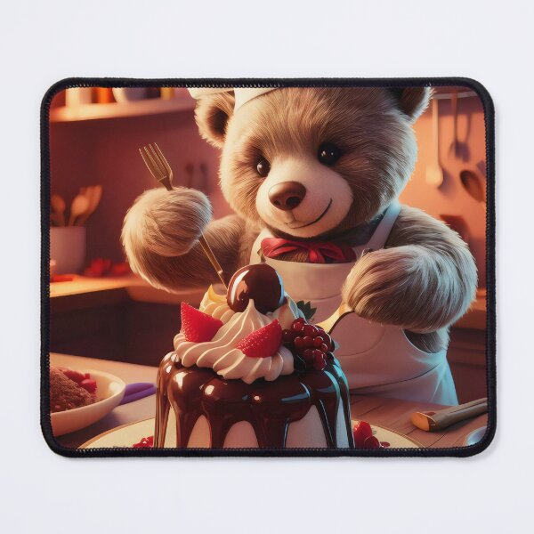 Item preview, Baker's Bear. designed and sold by MyHappyArtShop.