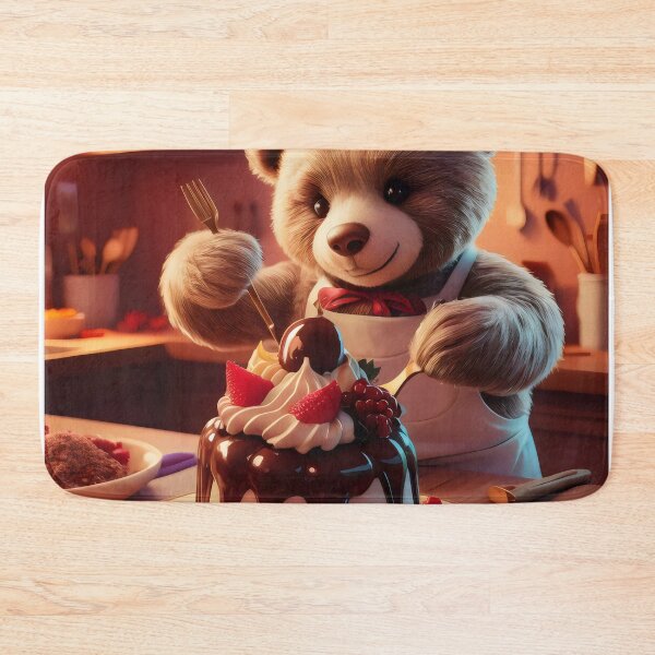 Item preview, Baker's Bear. designed and sold by MyHappyArtShop.