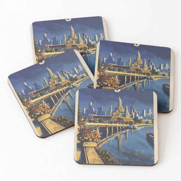 Item preview, Bangkok Eternal: Illustrated Memories designed and sold by MidArtForge.