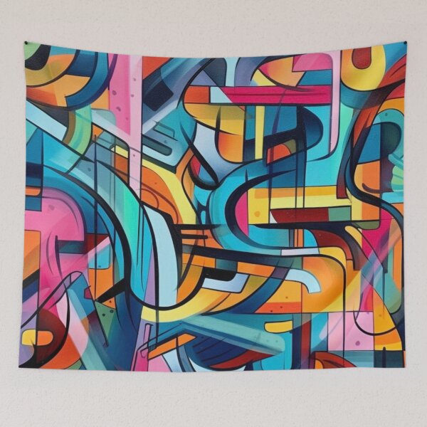 Item preview, Graffiti Abstract  designed and sold by Myra365Art.