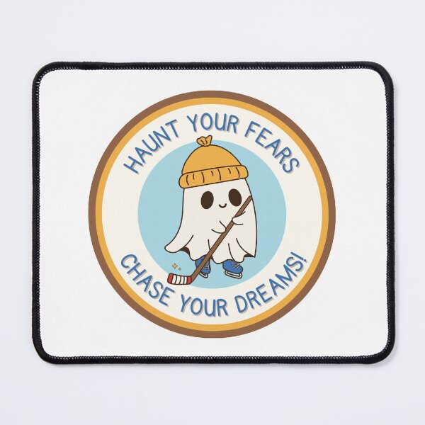 Item preview, growth mindset trendy ghost hockey player designed and sold by KimRG.
