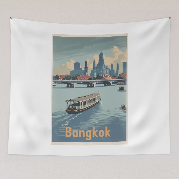 Item preview, Bangkok Eternal: Illustrated Memories designed and sold by MidArtForge.