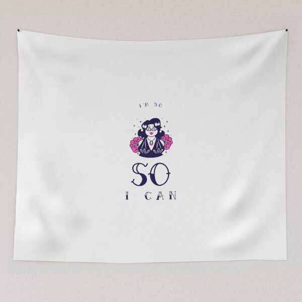 Item preview, I'm 50 So I Can! The perfect gift for any strong woman turning 50! Pink Voluptuous Woman apparel designed and sold by DoodlesDesign.