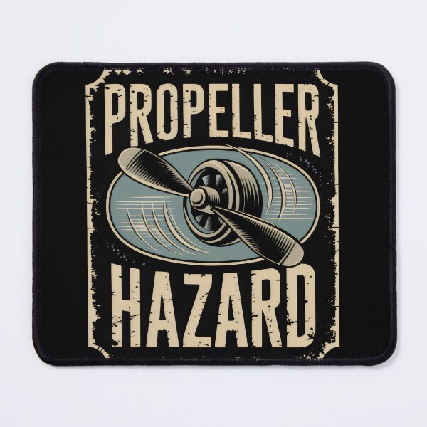 Item preview, Propeller Hazard Sign designed and sold by zarshirts.