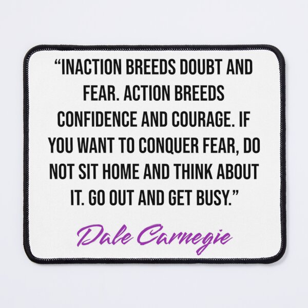 Item preview, Labor Day quotes “Dale Carnegie” designed and sold by LittleBlueBuds.