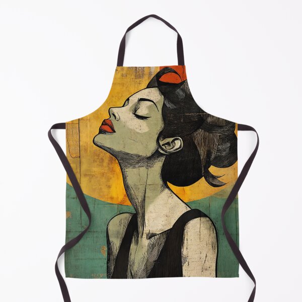 Item preview, Woman portrait illustration in collage style - strong woman, feminism, female empowerment designed and sold by NordicArtPrint.