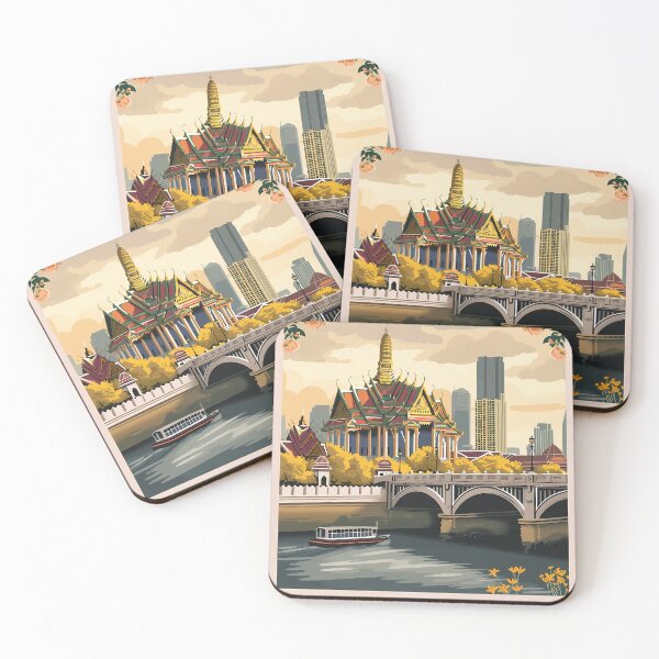 Item preview, Bangkok Eternal: Illustrated Memories designed and sold by MidArtForge.