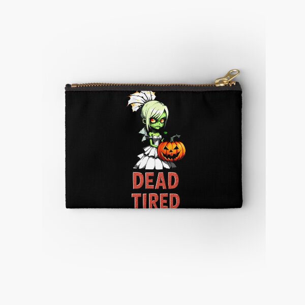 Item preview, Dead Tired: Zombie Bride & Halloween Pumpkin designed and sold by WitMeme.