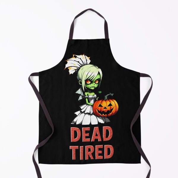 Item preview, Dead Tired: Zombie Bride & Halloween Pumpkin designed and sold by WitMeme.