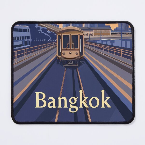 Item preview, Bangkok Eternal: Illustrated Memories designed and sold by MidArtForge.