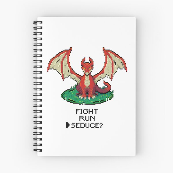 Item preview, Pixel Art Seduce the Dragon Retro RPG designed and sold by wolfkin-design.
