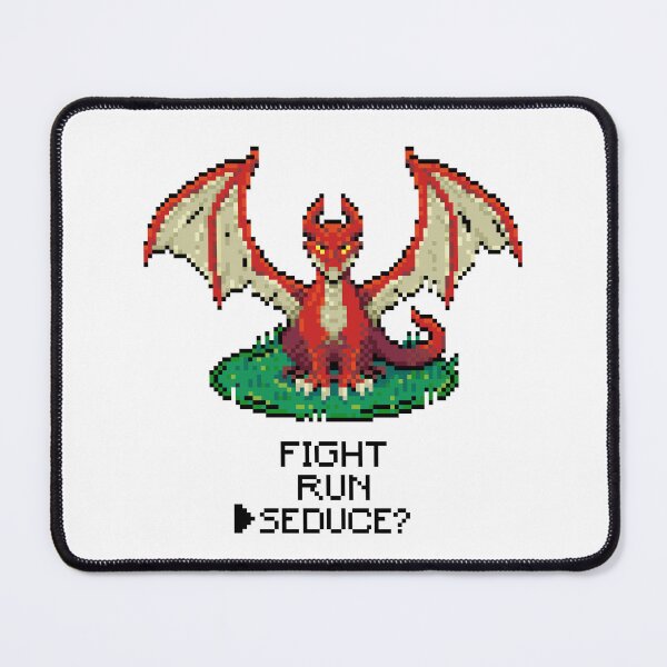 Item preview, Pixel Art Seduce the Dragon Retro RPG designed and sold by wolfkin-design.