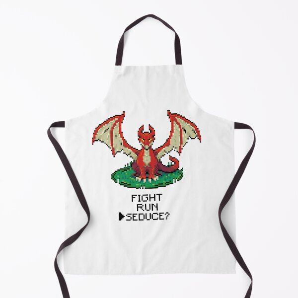 Item preview, Pixel Art Seduce the Dragon Retro RPG designed and sold by wolfkin-design.