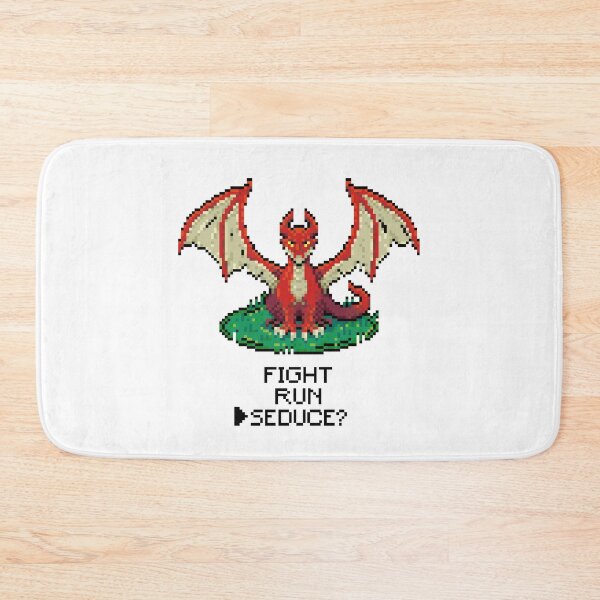 Item preview, Pixel Art Seduce the Dragon Retro RPG designed and sold by wolfkin-design.