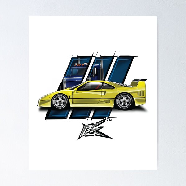 Item preview, yellow italian sports car designed and sold by NaquashM.