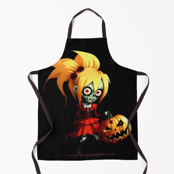 Item preview, Chibi Zombie in Red: Halloween Horror designed and sold by WitMeme.