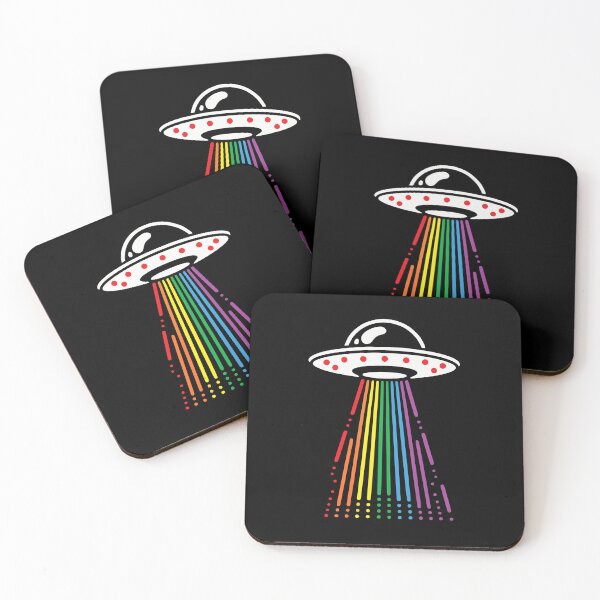 Item preview, Abduction: Gay UFO, LGBT UFO, Gaylien designed and sold by roswellboutique.