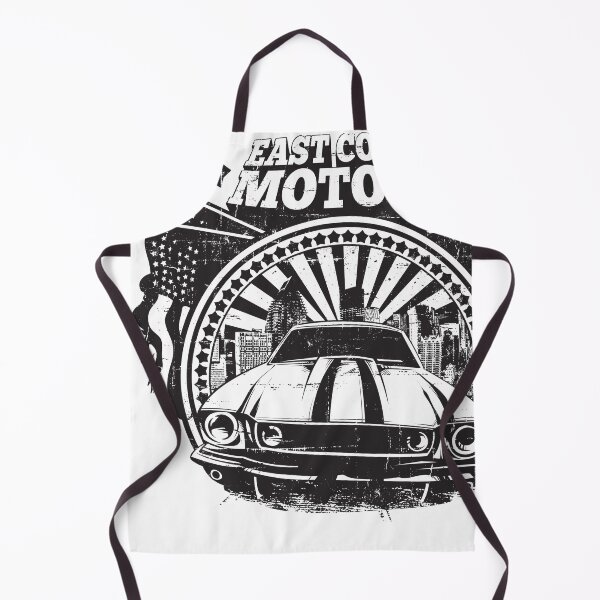 Item preview, East Coast Motors Retro Car Design designed and sold by Jessica art.