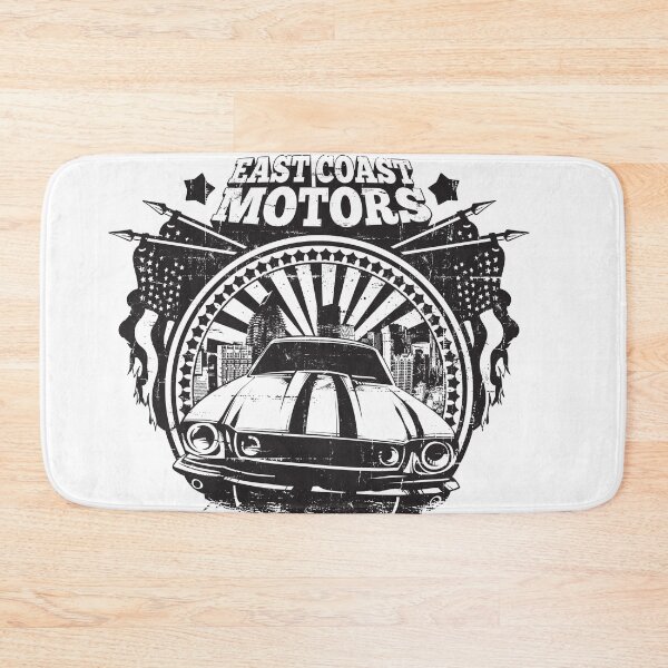 Item preview, East Coast Motors Retro Car Design designed and sold by Jessica  art.
