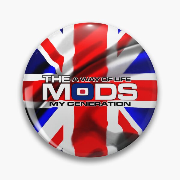 Item preview, British Union Jack The Mods Retro Classic V3b designed and sold by RetrospectUK.