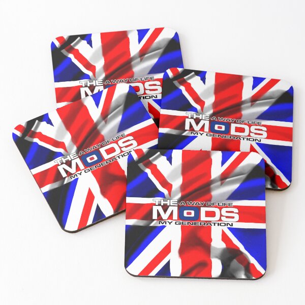 Item preview, British Union Jack The Mods Retro Classic V3b designed and sold by RetrospectUK.
