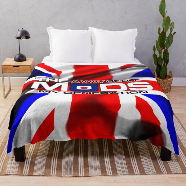 Item preview, British Union Jack The Mods Retro Classic V3b designed and sold by RetrospectUK.