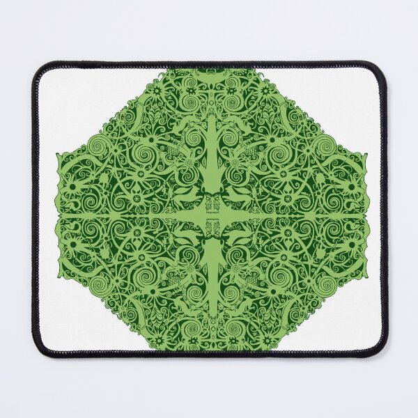 Item preview, Green motif Borneo Kalimantan Indonesia designed and sold by agusterus.