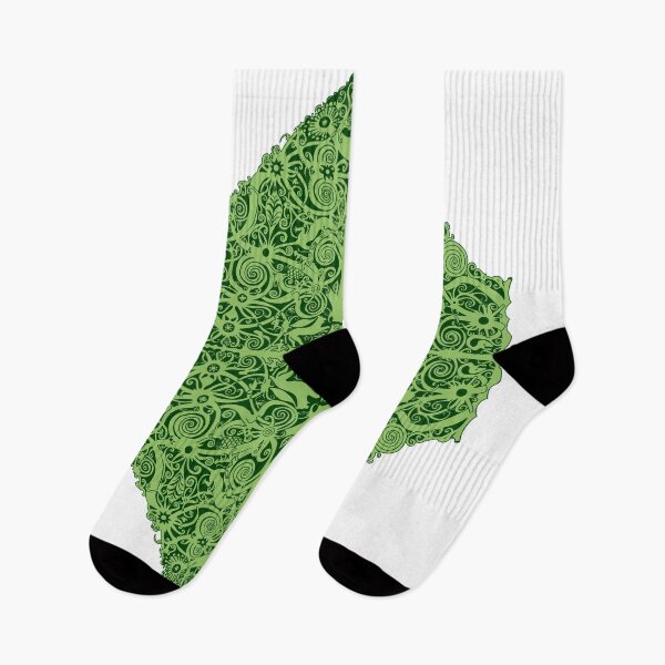 Item preview, Green motif Borneo Kalimantan Indonesia designed and sold by agusterus.
