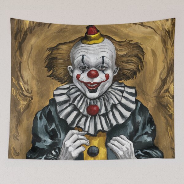 Aperçu de l'œuvre Clown à la Munch créée et vendue par whitecat23.