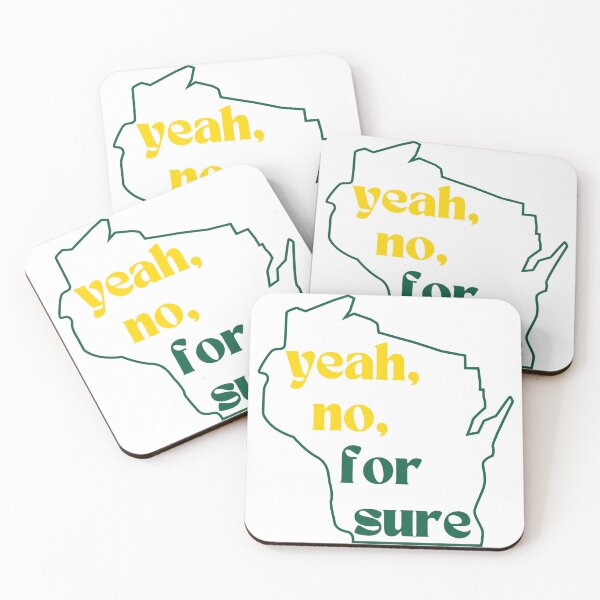 Item preview, Yeah no for sure (green and gold) designed and sold by cailin1000.