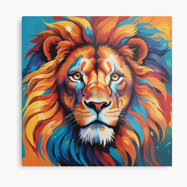 Item preview, Vibrant Lion Artwork designed and sold by Tpmarkz.